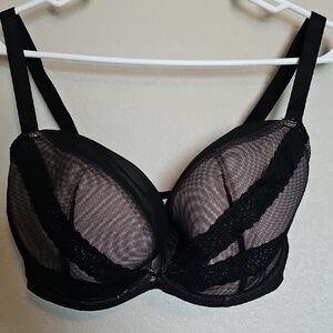 Curvy Kate Black Lace Bra US Size 34J